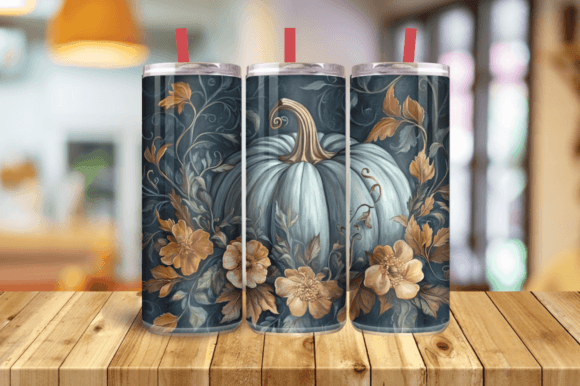 3D Fall Floral 20 Oz Skinny Tumbler PNG: A Guide to Premium Sublimation Design