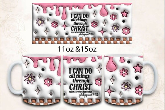 3D Inflated Christian Faith Bible Verse Art