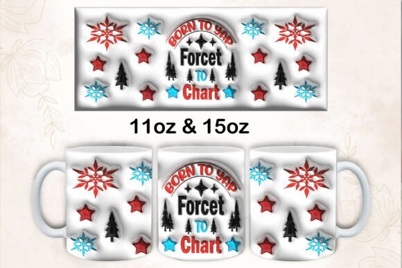 Evaluating the 3D Inflated Happy New Year Mug Design for Sublimation Projects
