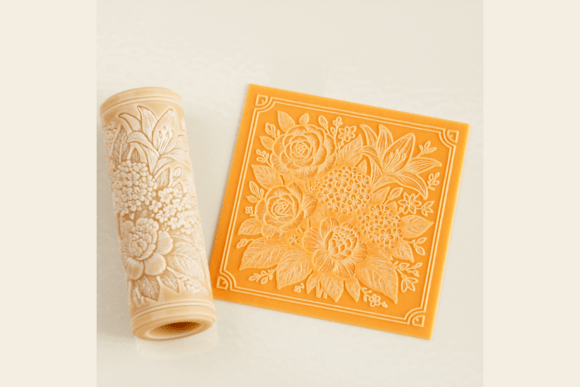 Evaluating the Rose Lily Texture Roller STL for Botanical Clay Crafts