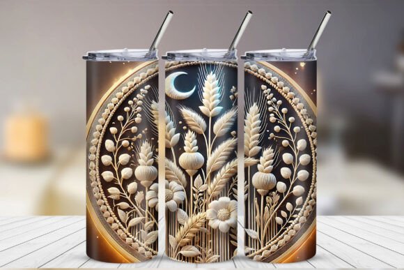 Integrating 3D Grain Embroidery Tumbler Design Wrap into Your Production Workflow