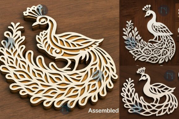 Laser-Cut Peacock Ornament SVG Bundle: A Strategic Asset for Precision Crafting and Brand Elevation