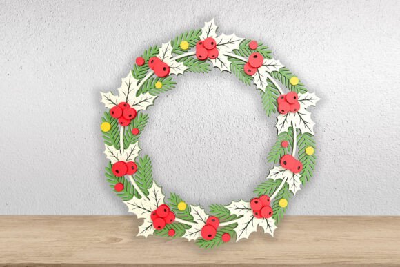Layered Christmas Wreath Svg: A Practical Guide to 3D Laser-Cut Holiday Decor