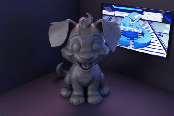 Little Dog with a Heart: A Guide to Printing and Personalizing This 3D Model