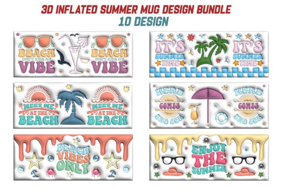 Mastering the 3D Inflated Summer Mug Design Bundle for Professional Sublimation Results