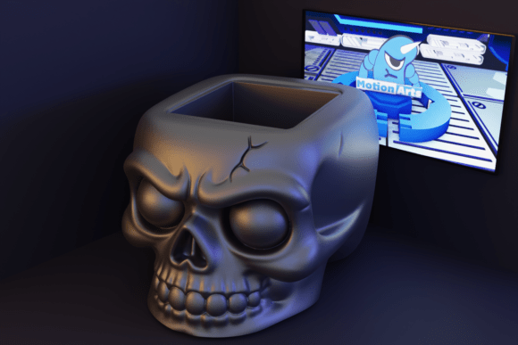 Plant Pot – Skull Skeleton: A 3D Printed Decor Guide