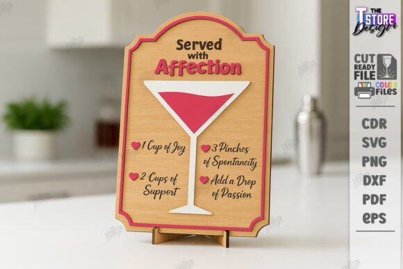 Recipe for Love SVG Valentine Laser Cut: A Guide to Creating Meaningful 3D Home Décor