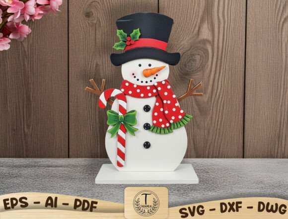 Strategic Holiday Crafting: Maximizing Value with a 3D Layered Snowman Laser Cut File
