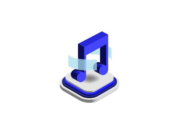 Strategic Visual Communication with 3D Icon Graph Element Design Vector SVG